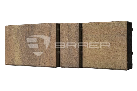 Тротуарная плитка Braer Старый город Ландхаус, Color Mix Прайд, 80 мм - «Компания Камнеград» - Изображение 2