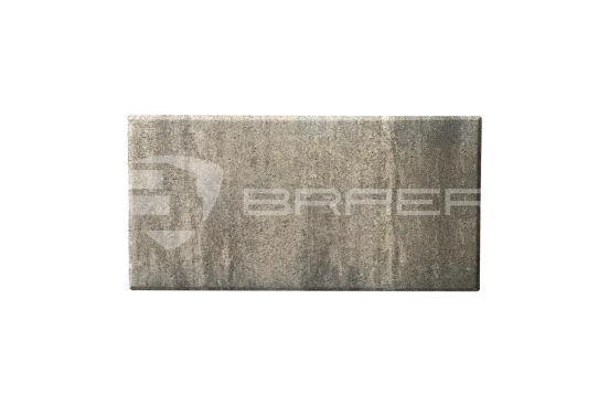 Тротуарная плитка Braer Сити 600 x 300, Color Mix Туман, 80 мм - «Компания Камнеград» - Изображение 1
