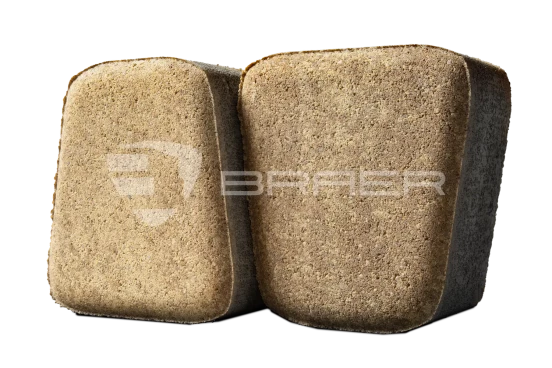 Тротуарная плитка Braer Классико круговая, Color Mix Миндаль, 60 мм - «Компания Камнеград» - Изображение 2