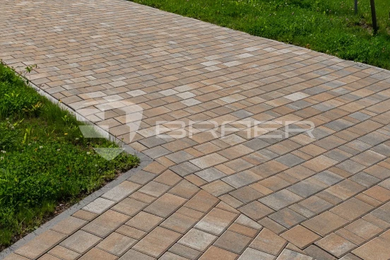 Тротуарная плитка Braer Старый город Венусбергер, Color Mix Койот, 40 мм - «Компания Камнеград» - Изображение 4
