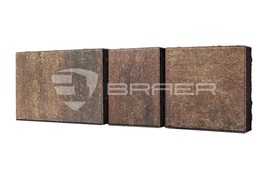 Тротуарная плитка Braer Старый город Венусбергер, Color Mix Мальва, 40 мм - «Компания Камнеград» - Изображение 2