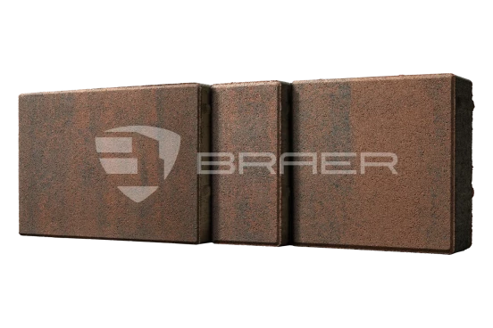 Тротуарная плитка Braer Старый город Ландхаус, Color Mix Закат, 60 мм - «Компания Камнеград» - Изображение 2
