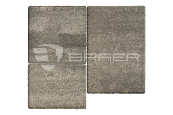 Тротуарная плитка Braer Старый город Венусбергер, Color Mix Туман, 40 мм - «Компания Камнеград» - Изображение 1