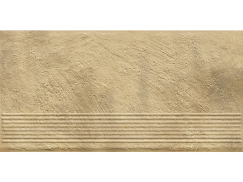 Клинкерная ступень с насечками Paradyz Eremite, Sand, 600×300×8,5 мм - «Компания Камнеград» - Изображение 2