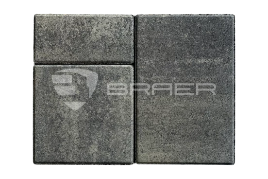 Тротуарная плитка Braer Старый город Ландхаус, Color Mix Вечер, 80 мм - «Компания Камнеград» - Изображение 1