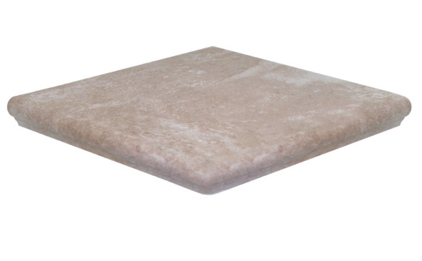 Клинкерная угловая ступень-флорентинер Westerwaelder Klinker ATRIUM Hellbeige, 320×320×9,5 мм - «Компания Камнеград» - Изображение 1