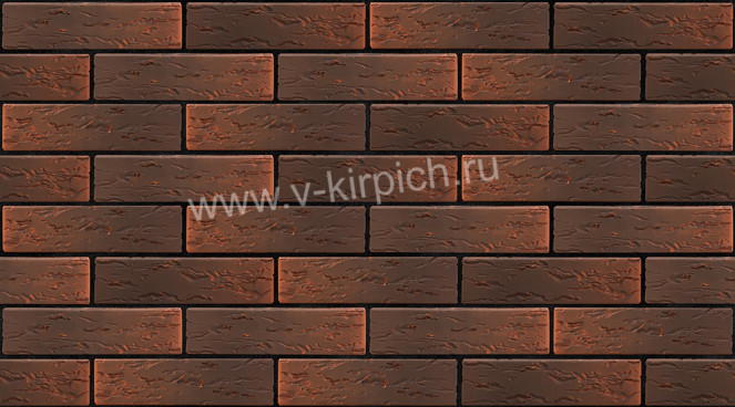 Кирпич лицевой керамический одинарный красный флеш руст М150 Воротынск - «Компания Камнеград» - Изображение 6